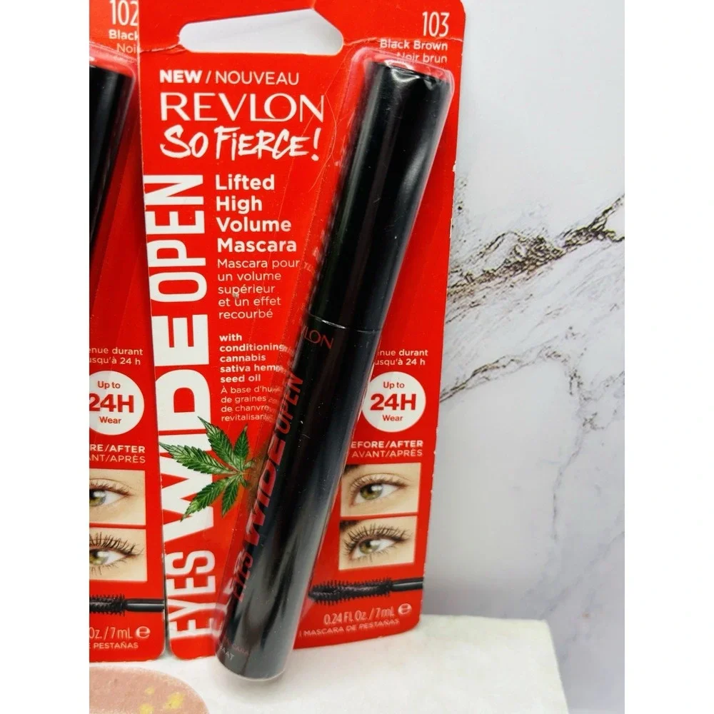 Revlon So Fierce! Eyes Wide Open Mascara Lot Of‎ 3- 102 & 103 Waterproof 104